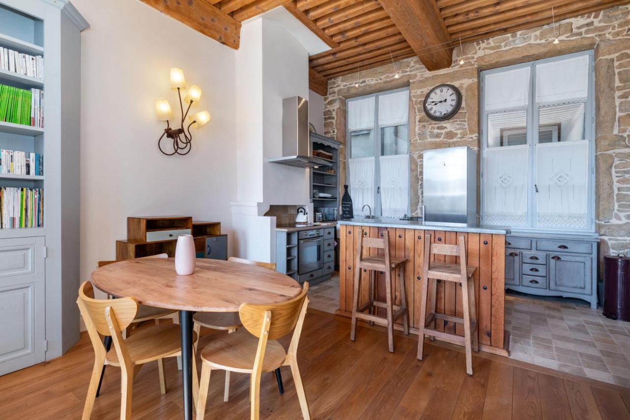 Ferienwohnung Le Cocon Pacome Les Autres Lyon Exterior foto