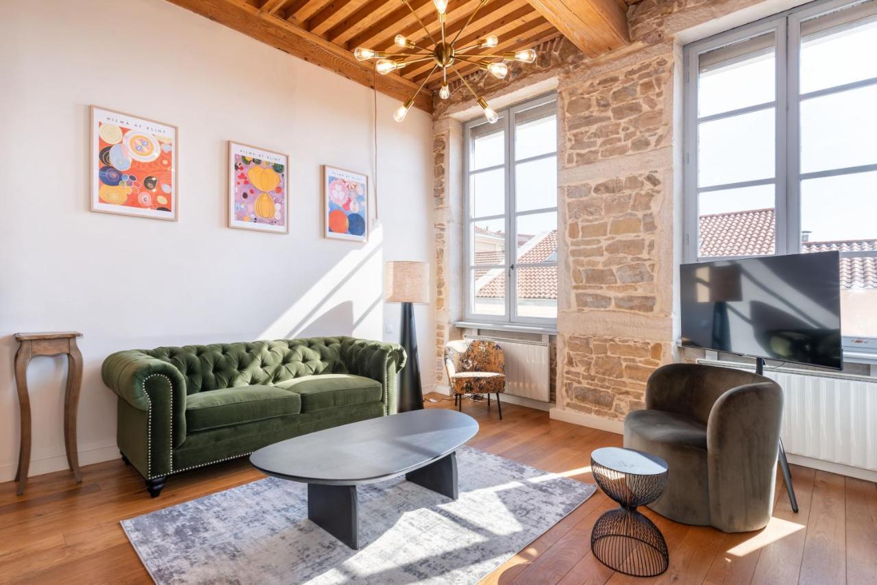 Ferienwohnung Le Cocon Pacome Les Autres Lyon Exterior foto